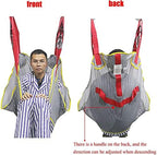 Full Body Mesh Sling,Patient Lift Sling, 507 lb Capacity, Lifting Aid Straps for Transfer,for Elderly, Bariatric, Nursing, Caregiver Large
