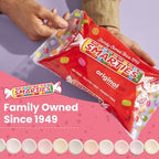 Smarties Candy Bulk Rolls Original Flavor, Gluten & Vegan Free, Classic Sweetness from Family Owned Company Since 1949, Peanut-Free & Dairy-Free, Perfect Halloween, 1 lb Bag
