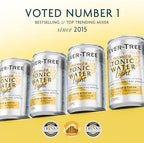 Fever-Tree Light Tonic Water – Premium Low-Calorie Mixer for Cocktails and Mocktails, 24 x 5.1 Cans – Naturally Sourced, Non-GMO