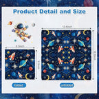 40Pcs Outer Space Party Napkins Solar System Galaxy Paper Napkins Planet Theme Party Napkins Astronaut Dinner Paper Napkin Rocket Ship Disposable Partys Napkin Solar System Napkin Party Decorations