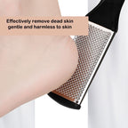 Foot Files Kit Foot Scrubber Rasp and Double-Sided Heel Files Pedicure Tools Callus Remover Stainless Steel for Dead Skin-10-Pack - Black -Box