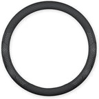 Car Steering Wheel Cover for Jeep Gladiator 2019–2025 2026 JT,Breathable Perforated Auto Steering Wheel Protector, Non-Slip Sporty Grip,Comfortable Sweat-Proof Vehicle Interior Trim,O-C