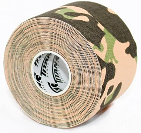 3 Rolls I Kinesiology Tape (2 in x 16.4 ft per roll) I Premium Quality I Ideal Support for Joints and Muscles (Stretchable, Breathable & Hypoallergenic) (3 Pack, Camo)