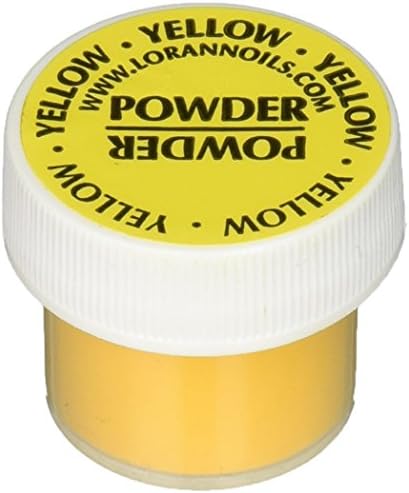 LorAnn Yellow Powder Food Color 1/2 ounce jar
