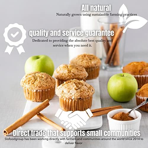 Slofoodgroup Saigon Cinnamon Sticks, Cinnamon Quills from Vietnam for Cooking and Baking (8 ounce)