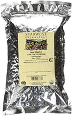 Starwest Botanicals Organic Olive Leaf - Dried Olive Leaves for Tea, Herbal Blends, Salads, Marinades, Seasonings, & More, Cut and Sifted Herb, Olea Europaea, Non GMO - Bulk 1 lb Bag