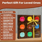 Coffee Gifts - Gourmet Coffee Gift Set |9 Ground Coffee Assortment Gift Set |Coffee Sampler Gift Set, Tasting Kit |Gifts For Coffee Lovers |Ground Coffee Gift Basket |Gifts For Men And Women