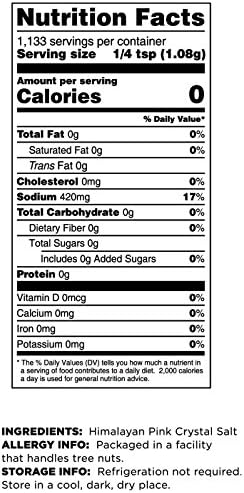 Terrasoul Superfoods Himalayan Pink Salt, 2.5 Lbs - Extra Fine | Trace Minerals