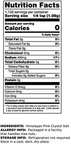 Terrasoul Superfoods Himalayan Pink Salt, 2.5 Lbs - Extra Fine | Trace Minerals
