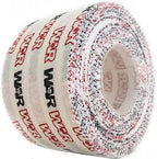 WAR Tape EZ Rip Premium Athletic Medical Sports Tape | No Sticky Residue | 30 ft Rolls | Best for Athletes & Trainers | Ideal for Fingers, Ankles, Wrists, and Equipment | 1.5 Inch (Pack of 6)