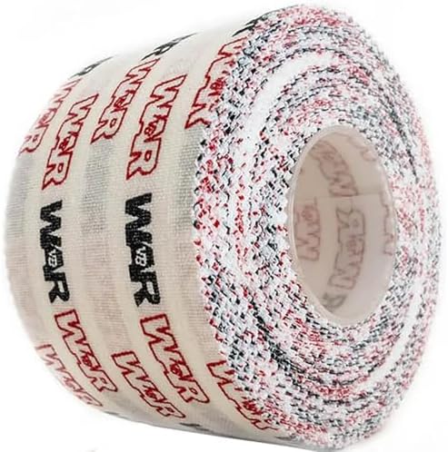 WAR Tape EZ Rip Premium Athletic Medical Sports Tape | No Sticky Residue | 30 ft Rolls | Best for Athletes & Trainers | Ideal for Fingers, Ankles, Wrists, and Equipment | 1.5 Inch (Pack of 1)