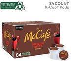 McCafe Premium Roast Coffee, Single Serve Keurig K-Cup Pods, Medium Roast, 84 Count