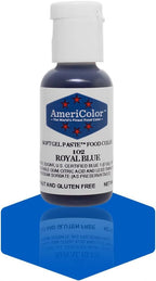 AmeriColor, Royal Blue, .75 Ounce Bottle, Soft Gel Paste Food Color