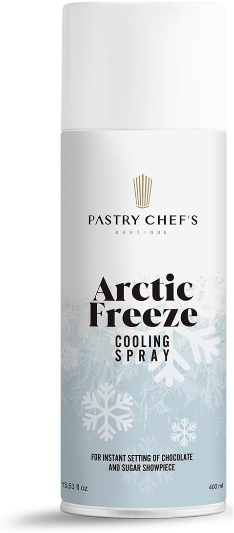 Pastry Chef's Boutique Arctic Freeze TM Chocolate and Sugar Showpieces Cooling Spray - 400ml -