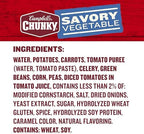 Campbell’s Chunky Soup, Savory Vegetable Soup, 18.8 Oz Can
