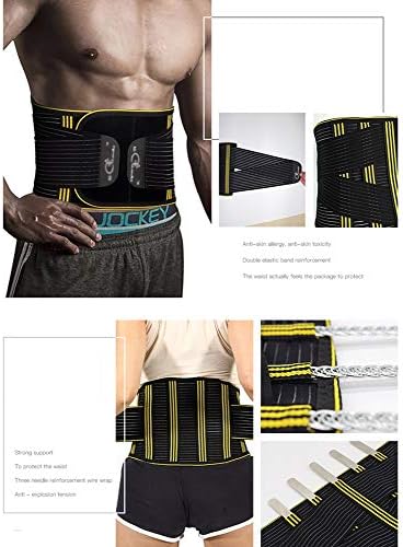 Lumbar Brace, Support Belts for Men Women Sport & Work Lower Back Pain Relief,Breathable Support Decompression (Size : L)