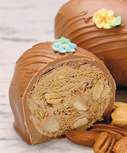 Philadelphia Candies Maple Nut Easter Egg, Milk Chocolate 8 Ounce Gift Box