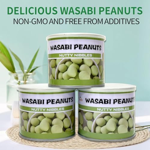 Apexy Roast Peanuts Snack Pack of 3 (Wasabi Peanuts)