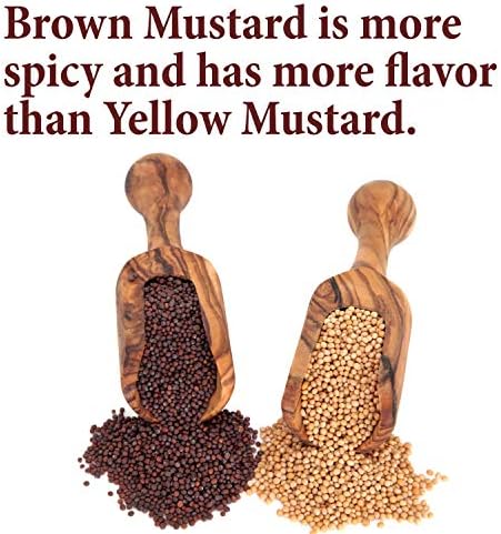The Spice Way Brown Mustard Seeds - whole seeds, 8 oz