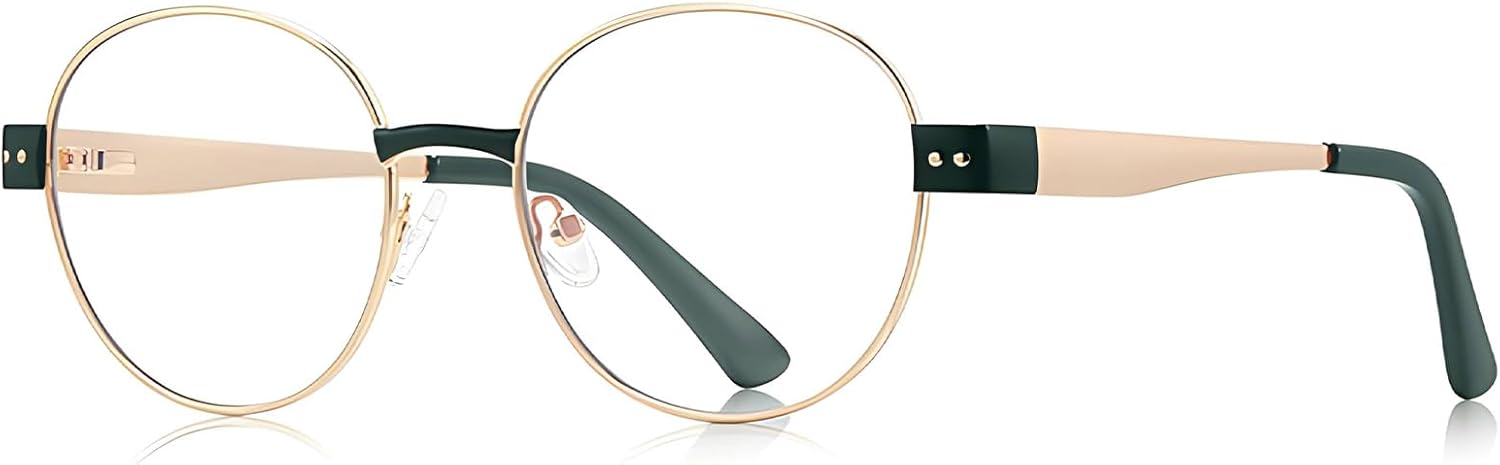 Round Blue Light Glasses Lunar Scholar