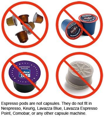 Lucaffe Sampler 40 ESE Paper Espresso pods in Bulk Packaging (Pack of 1)