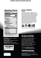 Terrasoul Superfoods Organic Black Chia Seeds, 2.5 Pounds, Nutrient-Packed Superfood for Energy, Puddings, Smoothies, and Baking