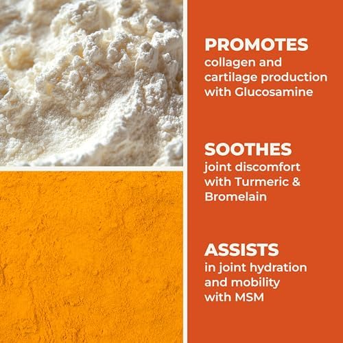 LifeSeasons Mobili-T - Joint Support Supplement - Reduces Aches & Discomforts - Increase Range of Motion - Rebuild Tissue & Cartilage - MSM Chondroitin Collagen Glucosamine & Turmeric - 120 Capsules