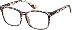 Nearsighted Myopia Glasses for Men Women, Blue Light Distance Glasses with Spring Hinge