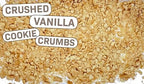 Crushed Vanilla Cookie Crumbs, Chopped Vanilla Cookie Topping for Baking, Ice Cream 2 Pounds