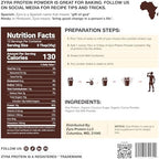 Zyra Pea Protein Powder Chocolate – 18g Plant Based Protein, Vegan, Dairy Free, Gluten Free, Soy Free, Top 9 Allergen Free, Low Carb, Keto Friendly, Smooth Mixing, Easy to Digest