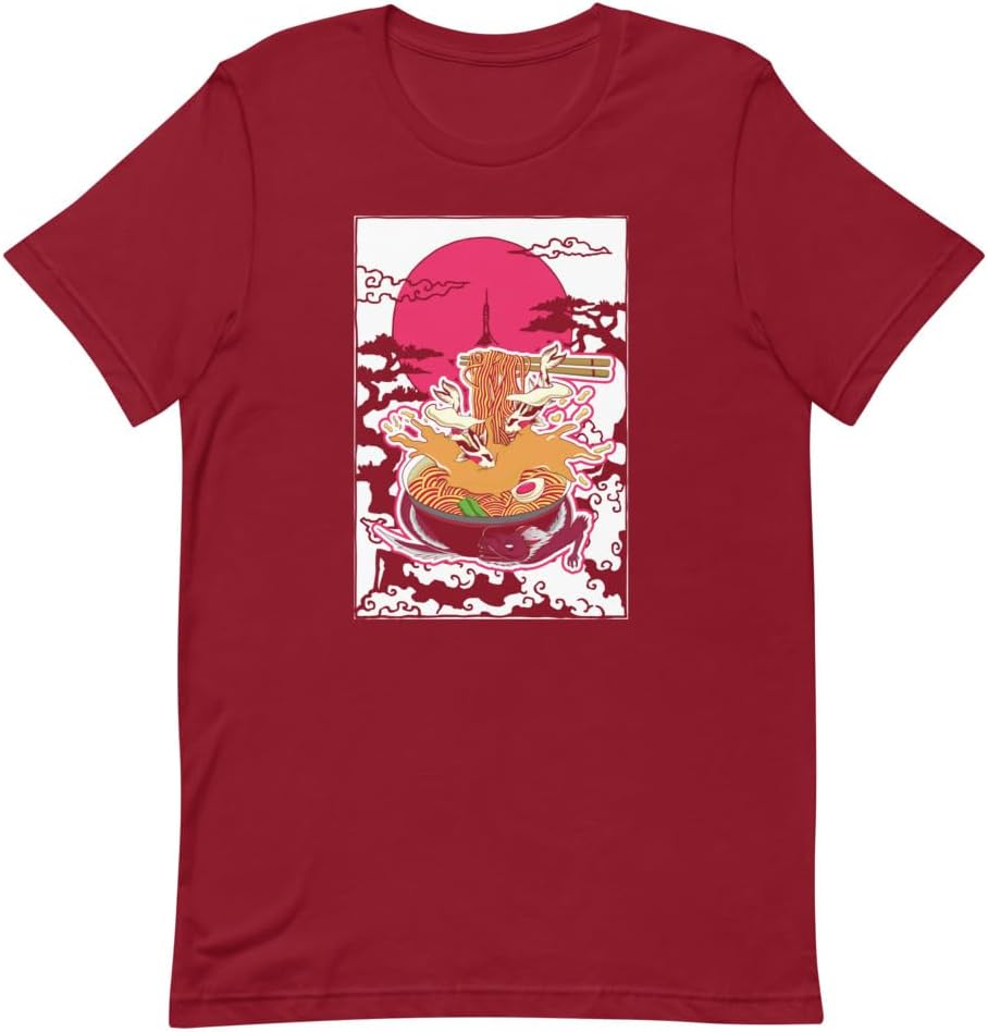 Novelty Udon Noodle Nigiri Nachos Japanese Foods Enthusiast Hilarious Hot Broth