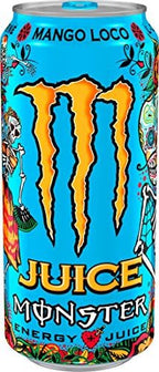 Monster Energy Juice Monster Mango Loco,16 Ounce, 384 Ounce | Energy + Juice, Energy Drink, Pack of 24