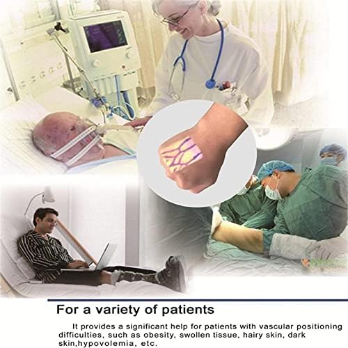 Infrared Vein Finder Locator Vein Viewer Adult & Baby, Vein Illumination Detector, Vein Light Projection Visualization for IV and Veinpuncture