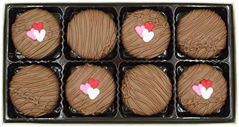 Philadelphia Candies Milk Chocolate Covered OREO® Cookies, Valentine's Day Gift 8 Ounce