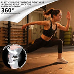 Knee Support Booster Brace with Spring-Powered Joint Assistance – Designed for Stair Climbing and Squatting Support for Seniors, Reduces Knee Pressure During Stair Climbing & Squatting