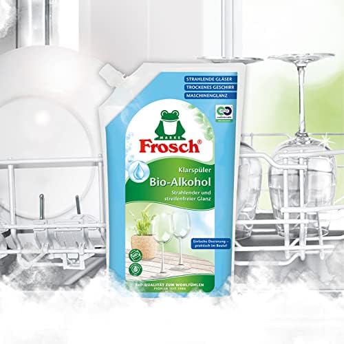Frosch Rinse Aid 750 ml - 25.36 Fl Oz, Organic, Vegan, Unscented, 1 Pack