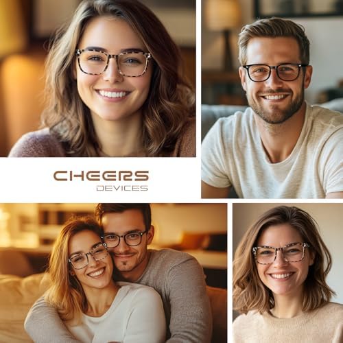 CHEERS DEVICES Reading Glasses for Women Men, Eyeglasses, Blue Light Readers for Men Women