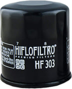 HiFloFiltro HF303 Black Standard Premium Oil Filter, Single