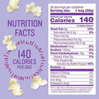 Angie's BOOMCHICKAPOP Sweet & Salty Kettle Corn Popcorn, Non-Candy Easter Basket Stuffer, 1 oz. Individual Bag (Pack of 24)