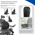 Wheelchair Tray for Permobil, Removable Adult Wheelchair Tray Table. Compatible with F5 & F3 for Rail Armrests, 8.46 x 5.71 Inch Surface to Hold Lightweight Items. A Choice for Wheelchair Accessories