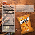 Osem Bissli Crunchy BBQ Wheat Snack - Kosher, No Artificial Colors or Preservatives, Conveniently Packaged for On the Go Snacking, Lunch, and Parties - 1.23oz Bags (Pack of 12)