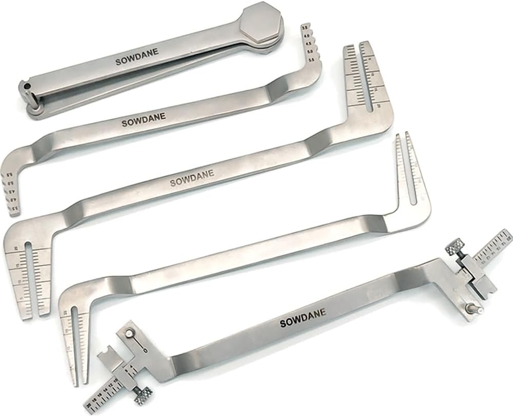 5pcs/Set Dental Power Implant Guide Kit Implant Surgical Locating Guide Positioning Locator Parallel Depth Extension KIT