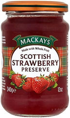 Mackays Scottish Strawberry Preserve (340g) - Pack of 2