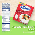 Instant White Rice, 72 Ounce Bulk Box – Gluten-Free, Non-GMO Project Verified – Quick & Easy Pre-Cooked Rice in 5 Minutes