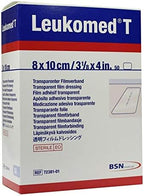 BSN Medical Leukomed T Transparent Wound Dressing, 3.1" x 4", Box of 50