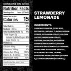 PRIME Energy STRAWBERRY LEMONADE, Sugar Free Energy Drink, 200mg Caffeine and 355mg of Electrolytes for Hydration, Low Calorie, Vegan, Gluten Free,16 Fluid Ounce, 12 Pack