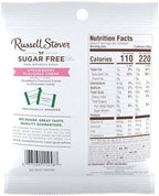 RUSSELL STOVER Sugar Free Strawberry Flavored Crème Candy, 2 oz. bag (Pack of 10)