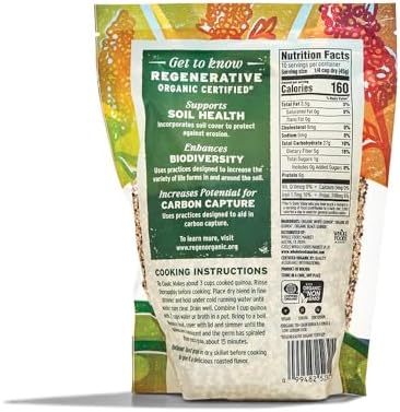 WHOLE FOODS MARKET Organic Tri Color Quinoa, 16 OZ