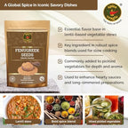 Spice Magic Fenugreek Seeds 7oz (200g) I Whole Methi Seeds for Cooking & Sprouting | 100% Natural, Non-GMO, Gluten-Free, Raw Indian Spice | Perfect for Curries, Herbal Tea, Spice Blends & Pickling