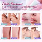 60 PCS Wax Strips for Hair Removal: 40 Body & 20 Facial Hair Removal for Women - Waxing Kit for Women, Face, Eyebrow, Arms, Legs, Chest, Back, Bikini/Brazilian Waxing Strips & 4 Calming Oil Wipes